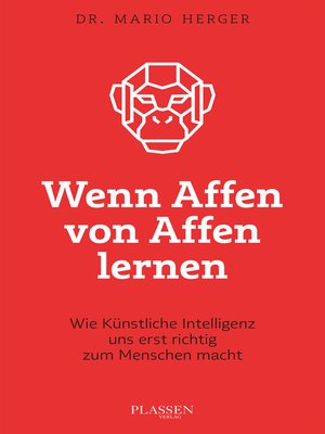 cover image of Wenn Affen von Affen lernen